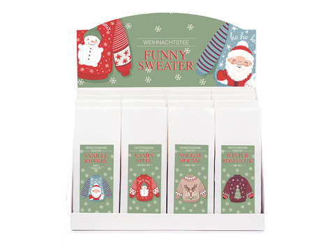 ✨ Ünnepi „Sweater” Display – 16×100 g tiszta téli kényeztetés 🎁🧣