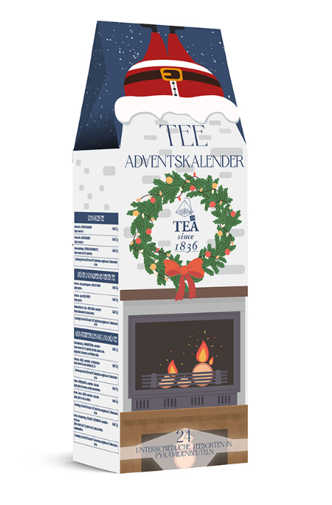 Tea Adventi Naptár Kémény, Classic, Karácsony varázsa