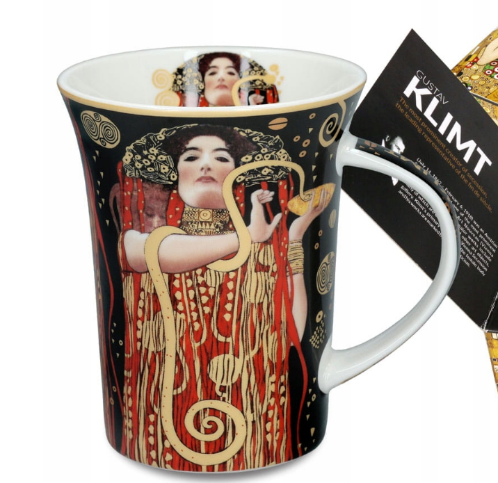 Klimt porcelán bögre díszdobozban - Medicine 350 ml