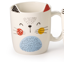 "Nyisd ki a füled" cicás bögre