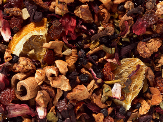 Forralt boros,narancsos  Puncs Tea