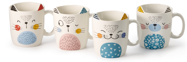 "Nyisd ki a füled" cicás bögre