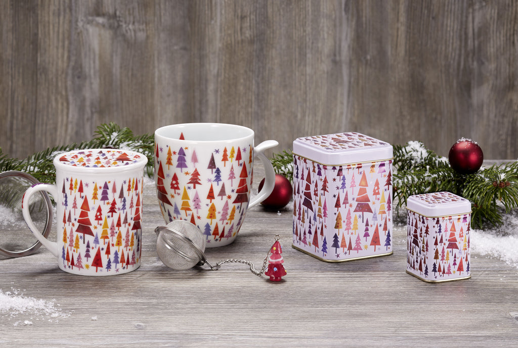 Cha Cult porcelán három részes szűrős bögre