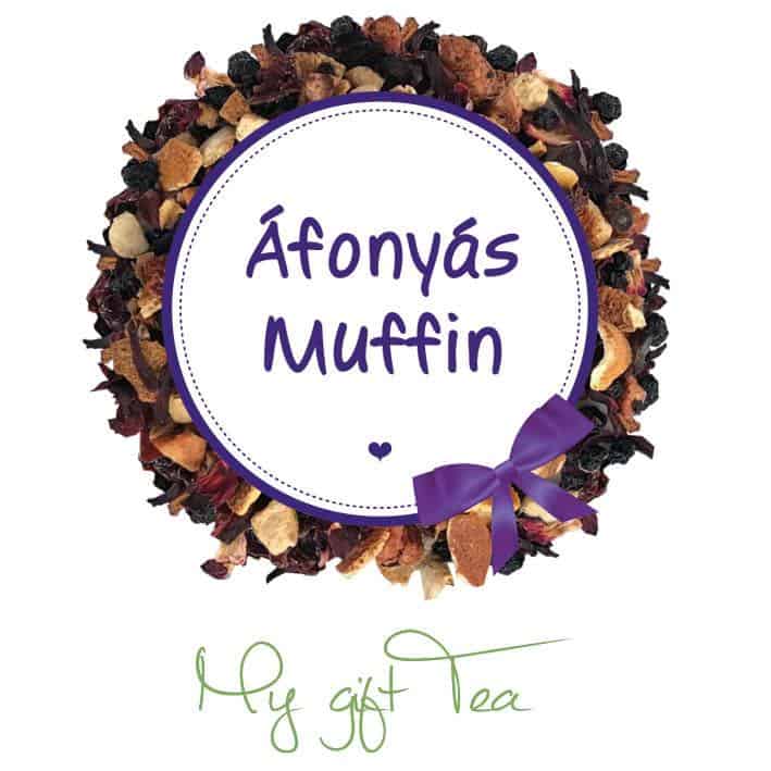 Áfonyás Muffin