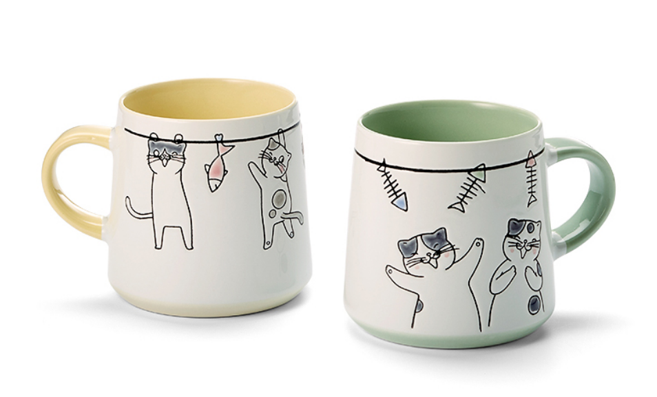 Charlie macskák két színben, két mintával