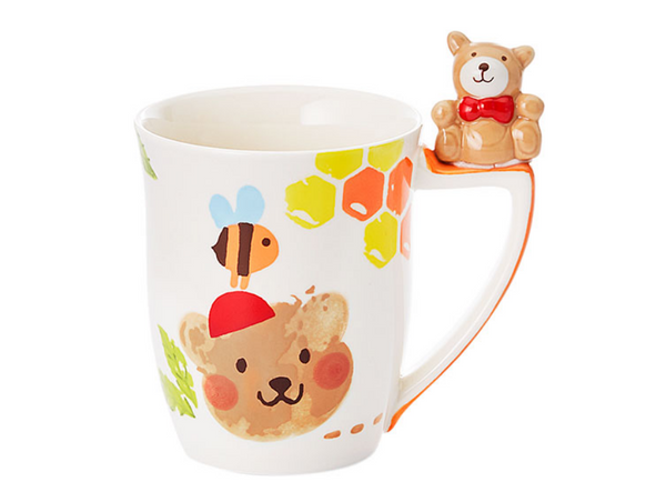 "Maci ül a fülön" bögre