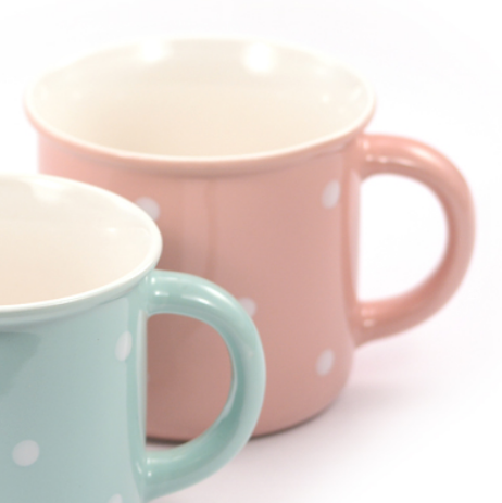 Pöttyös bögre 0.33 púder