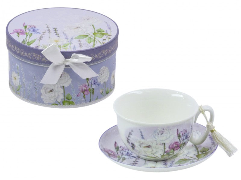 Florance bögre alátéttel díszdobozban