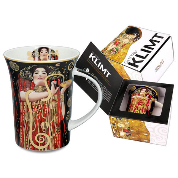 Klimt porcelán bögre díszdobozban - Medicine 350 ml