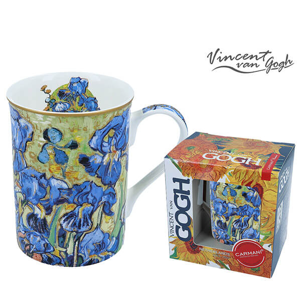 Van Gogh Íriszek porcelán bögre - 420 ml - CARMANI